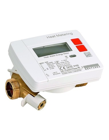Contatore di calore compatto ad ultrasuoni solo riscaldamento 1/2" Resideo Honeywell Home EW7011BF1255C